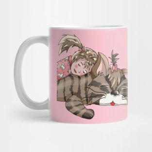 Taking a Cat Nap Mug